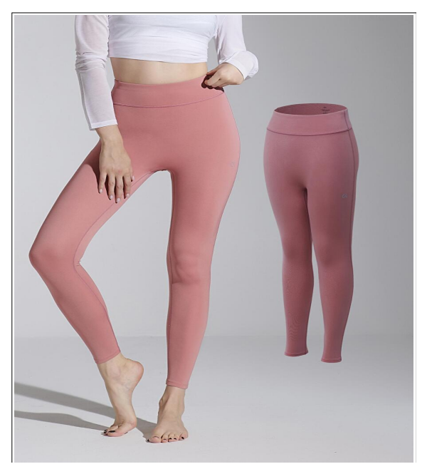 캘빈클라인 슬림라인 컴포트 레깅스 (핑크 DUSTY ROSE)